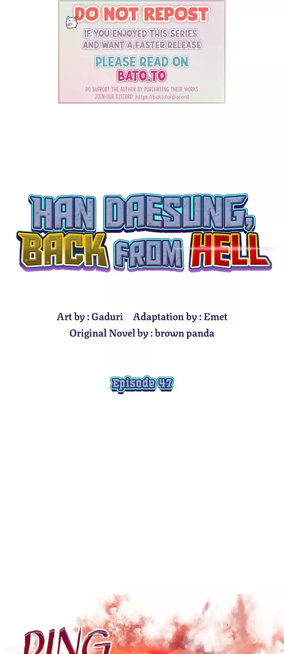 Read Han Daesung, Back From Hell Chapter 47 Online