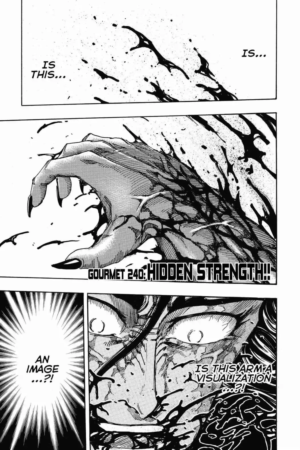 Read Toriko Chapter 240 - Vol.27 Gourmet 240: Hidden Strength!! Online