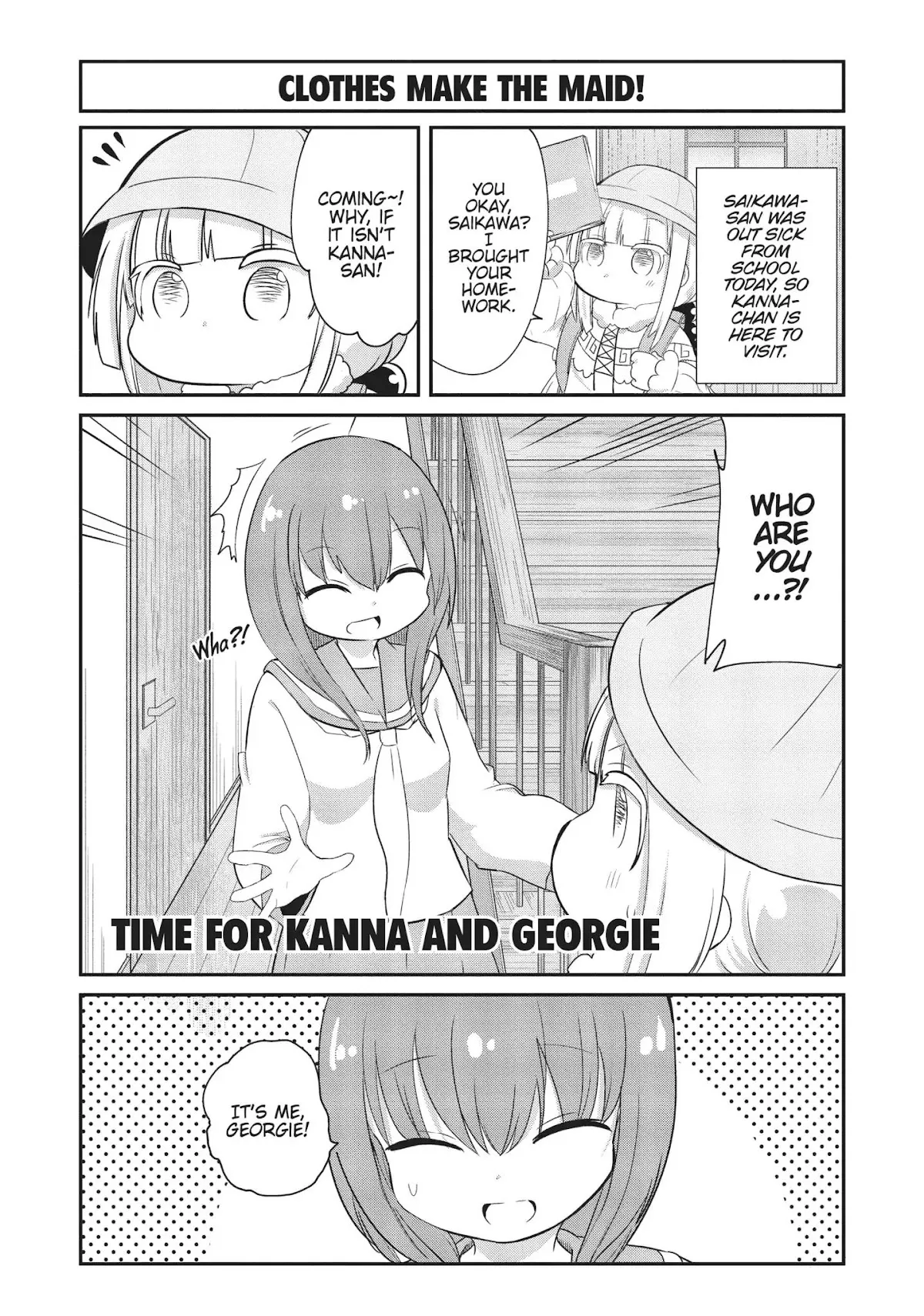 Read Kobayashi-san Chi no Maid Dragon: Kanna no Nichijou Chapter 57 - Time For Kanna And Georgie Online