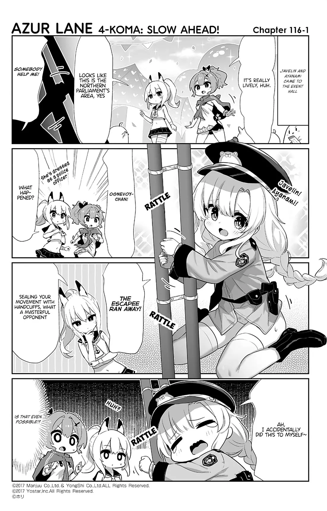 Read Azur Lane 4-koma: Slow Ahead Chapter 116 - Ognevoy & Svirepy Online