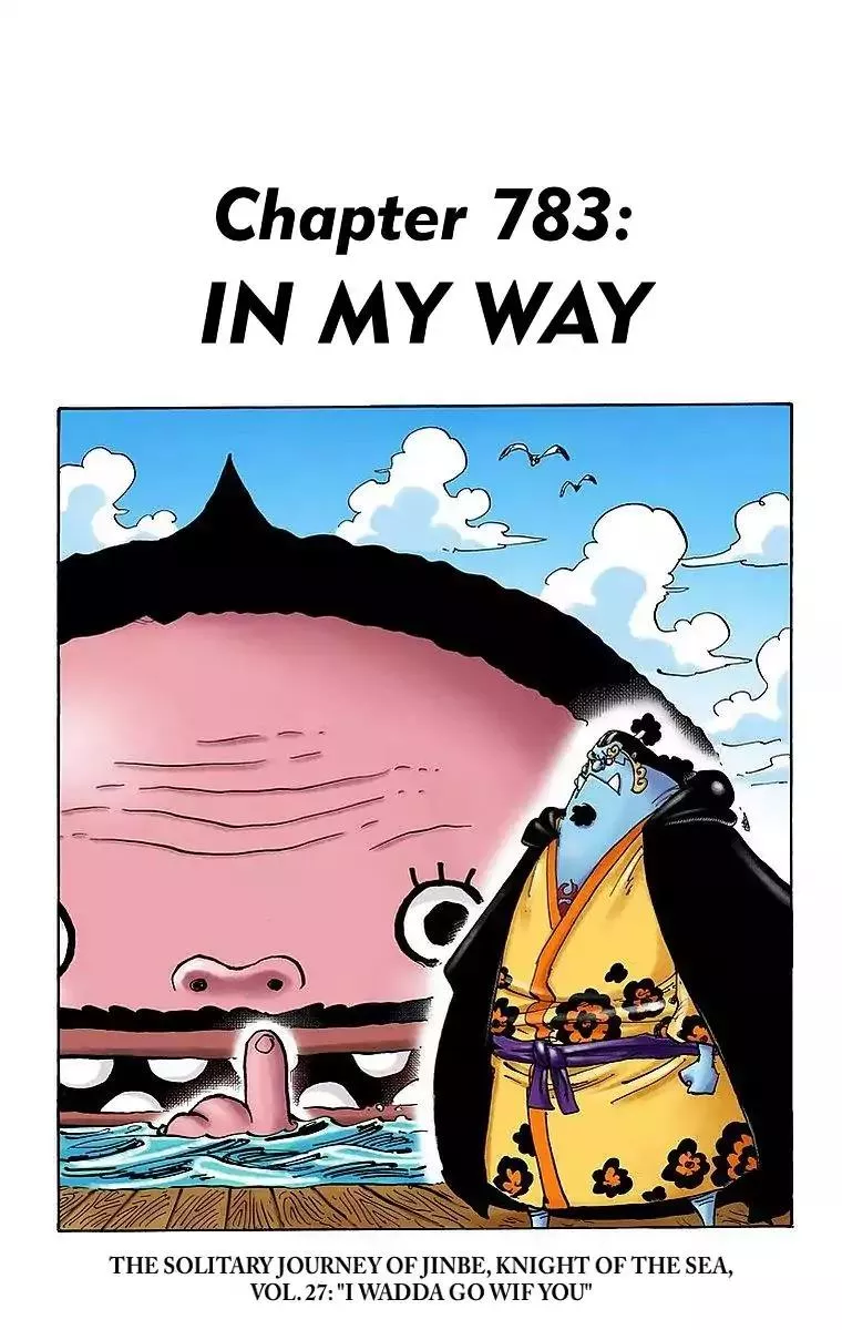 Read One Piece Chapter 783 - In My Way Online