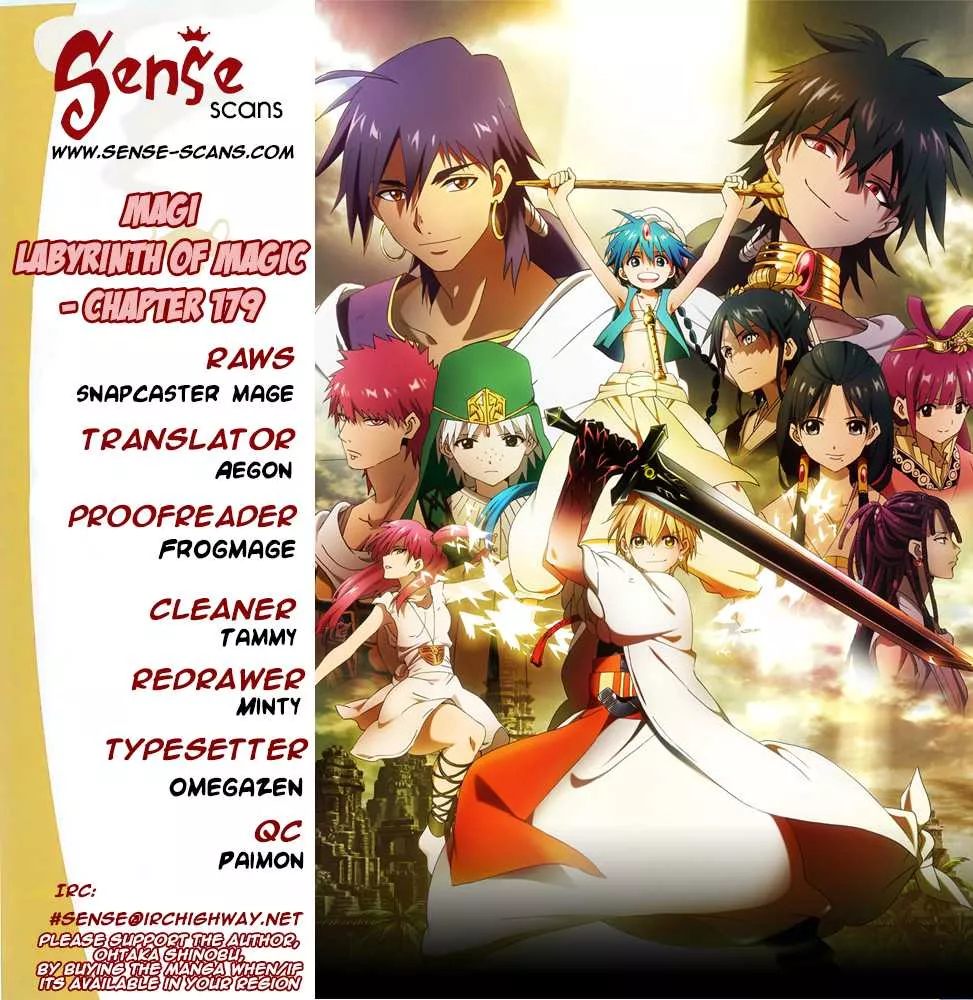 Read Magi – Labyrinth of Magic Chapter 179 - Towards the Deepest Sector Online