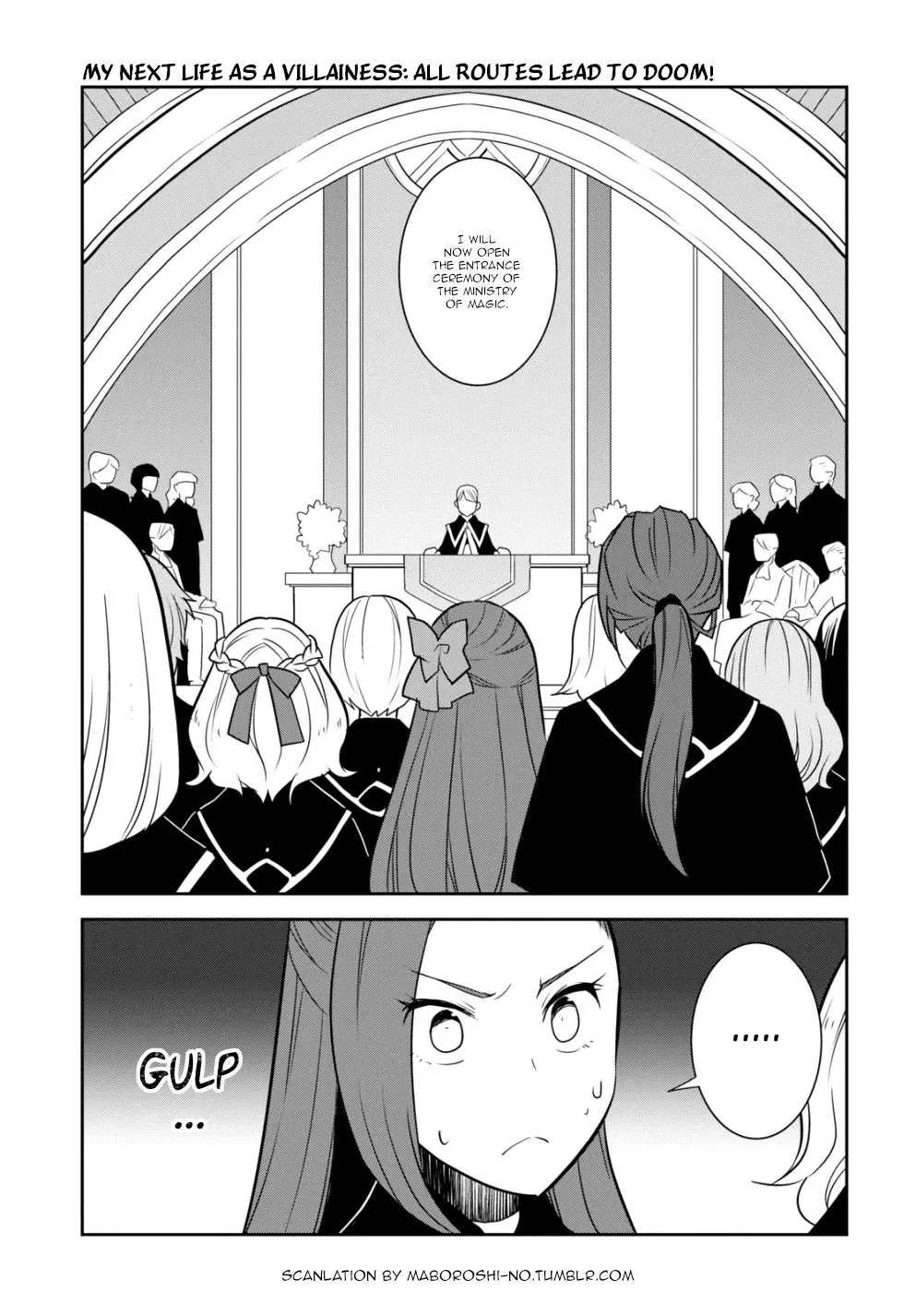 Read Otome Game no Hametsu Flag shika nai Akuyaku Reijou ni Tensei shite shimatta… Chapter 56 - To the Ministry of Magic (2) Online