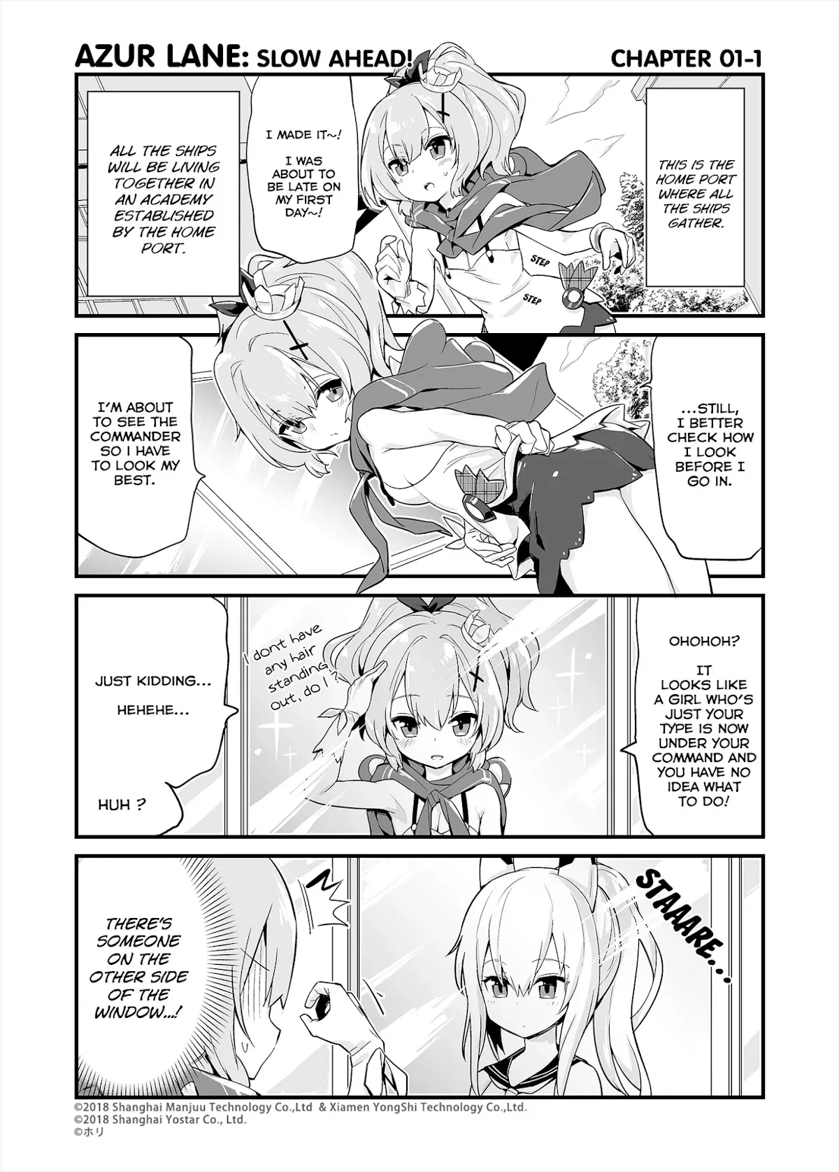 Read Azur Lane 4-koma: Slow Ahead Chapter 1 Online