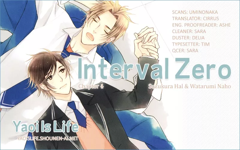 Read Interval Zero Chapter 4 Online
