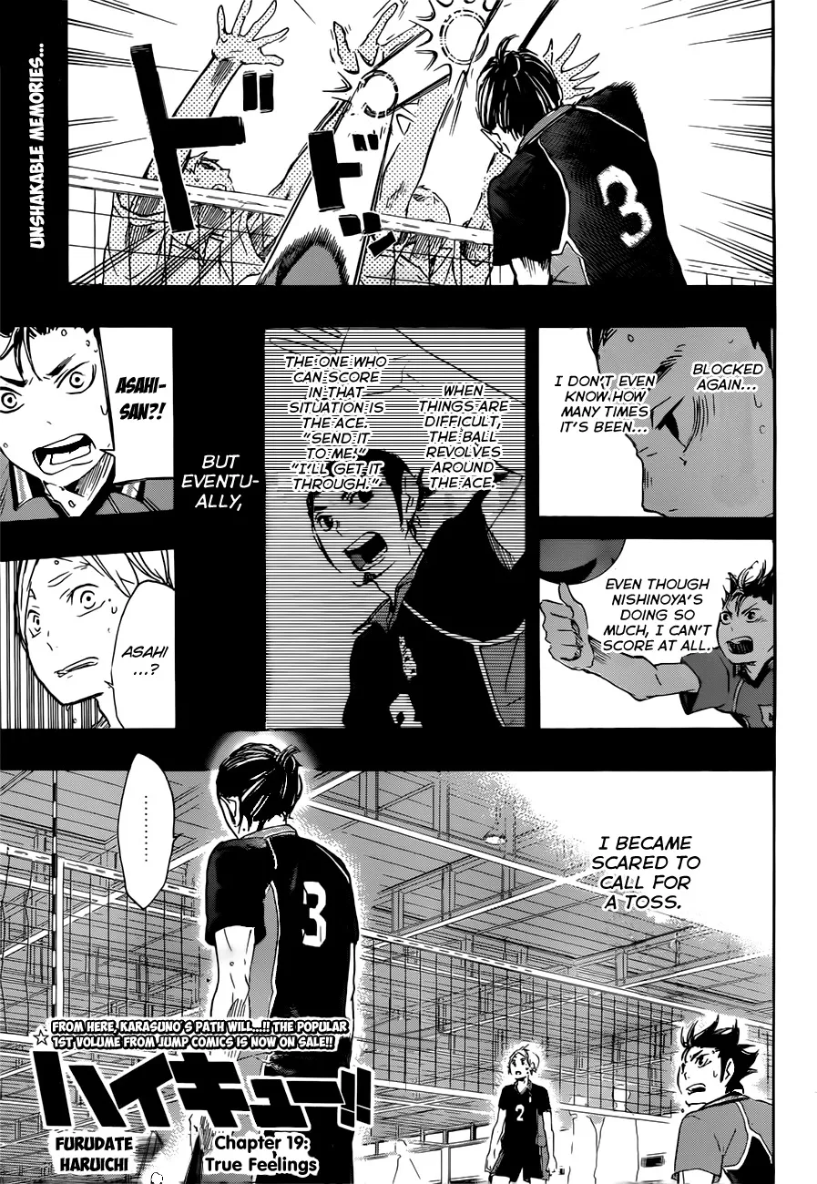 Read Haikyu!! Chapter 19 - True Feelings Online