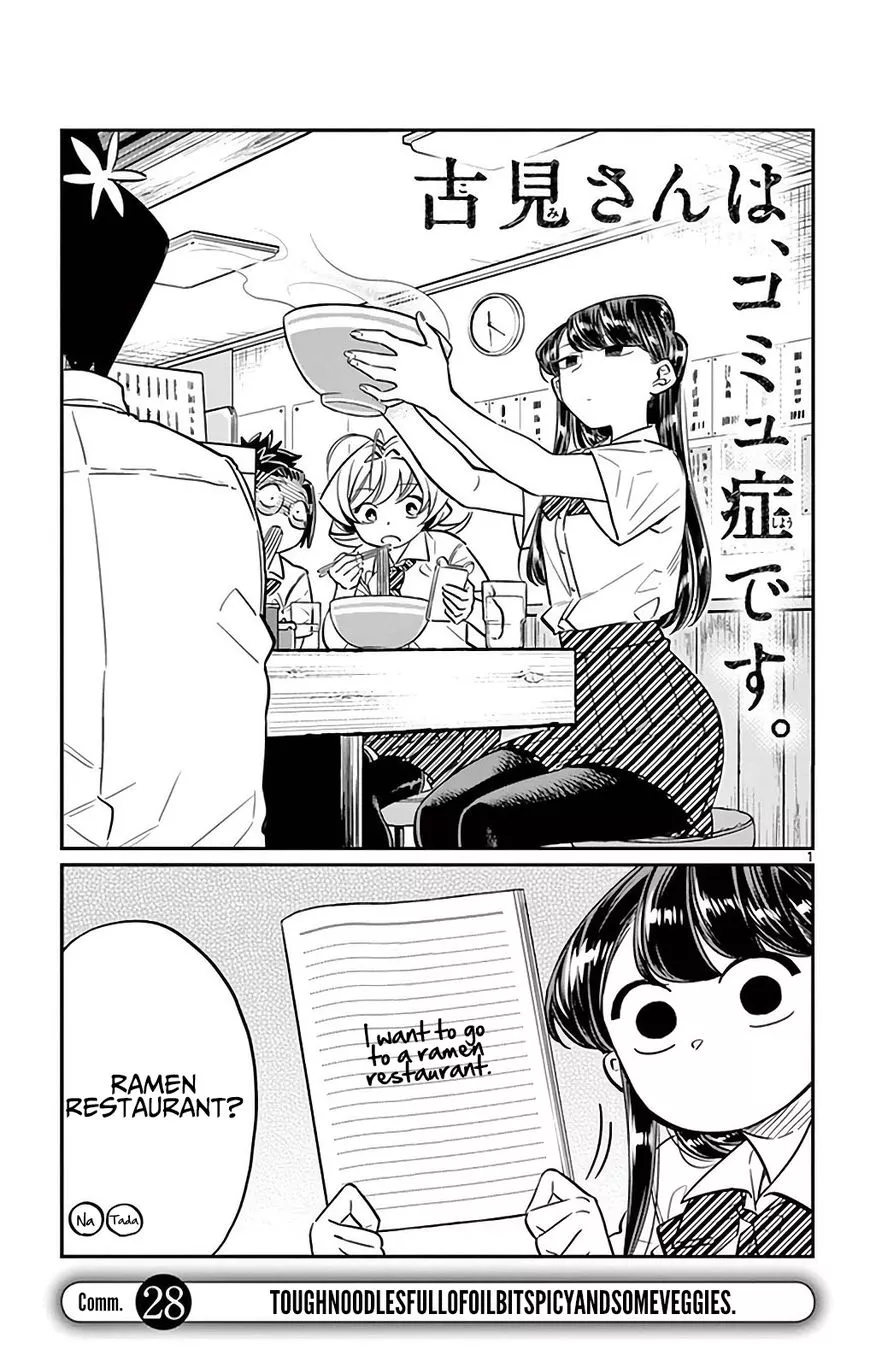 Read Komi-san wa Komyushou Desu Chapter 28 Online