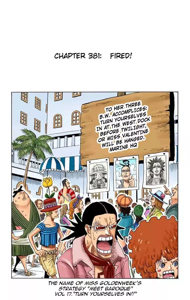 Read One Piece Chapter 381 - Fired! Online