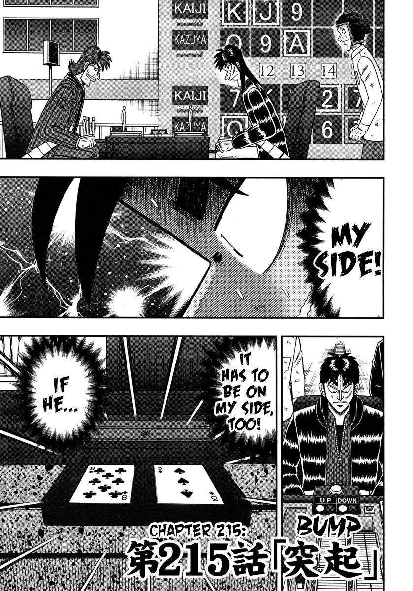 Read Gambling Outcast Kaiji: The One Poker Arc – Kaiji Part 5 Chapter 215 Online