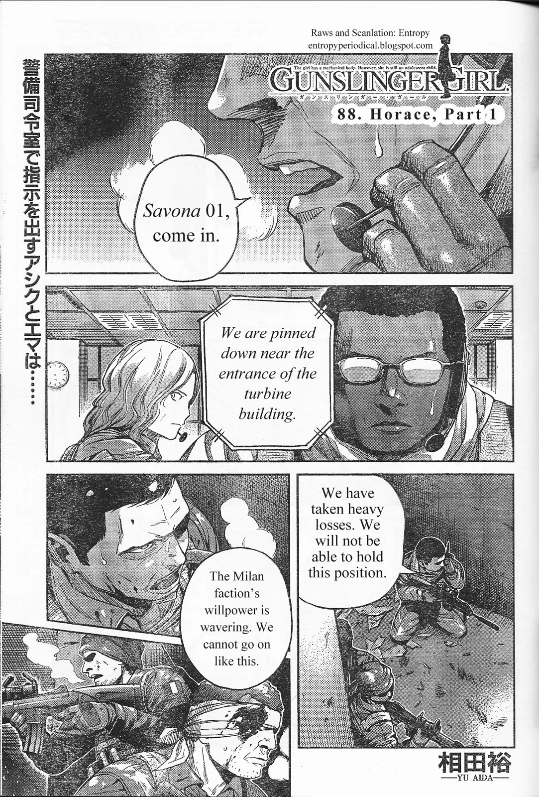 Read Gunslinger Girl Chapter 88 - Horatius (Part 1) Online