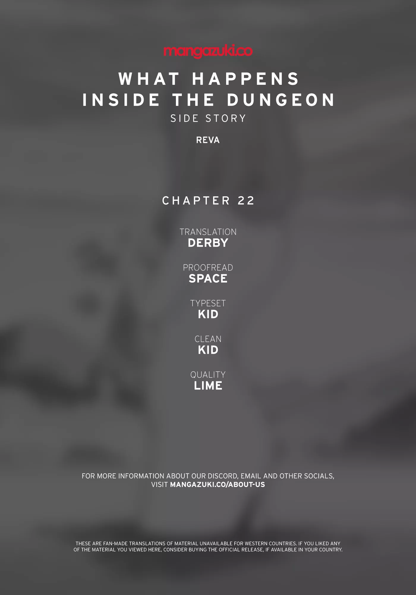 Read What Happens Inside the Dungeon Chapter 132 - Side Story - Chapter 22 Online