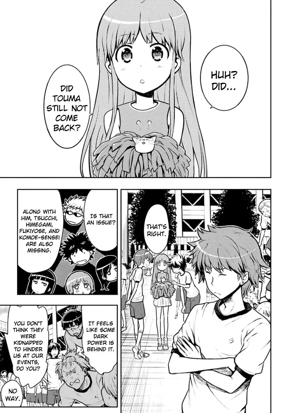 Read To Aru Majutsu no Kinsho Mokuroku Chapter 79 - Condition to Start the Operation Online