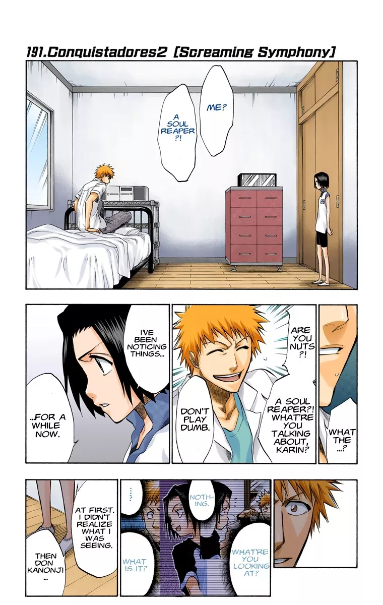 Read Bleach Chapter 191 - Conquistadores 2 (Screaming Symphony) Online