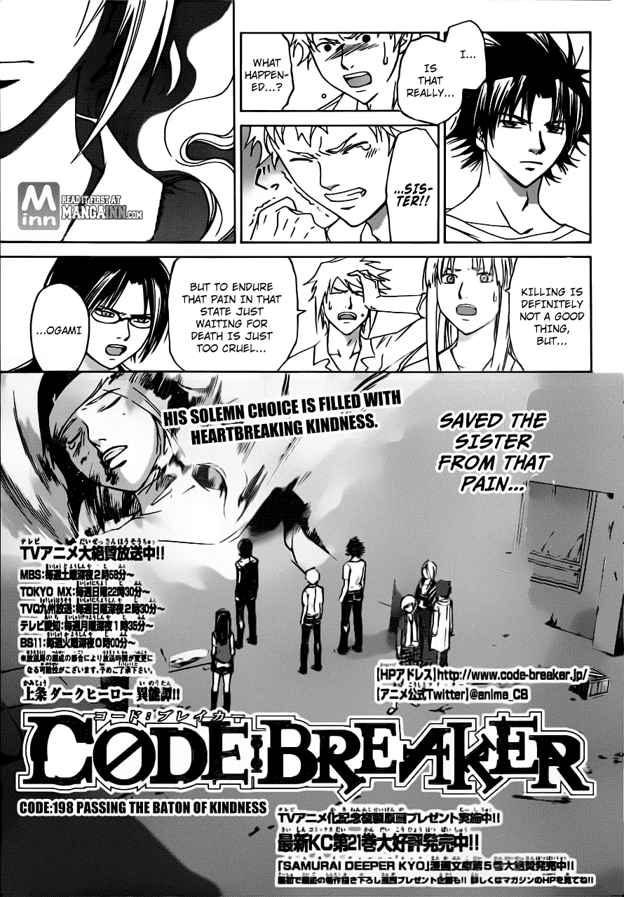 Read Code: Breaker Chapter 198 - Passing the Baton of Kindness Online