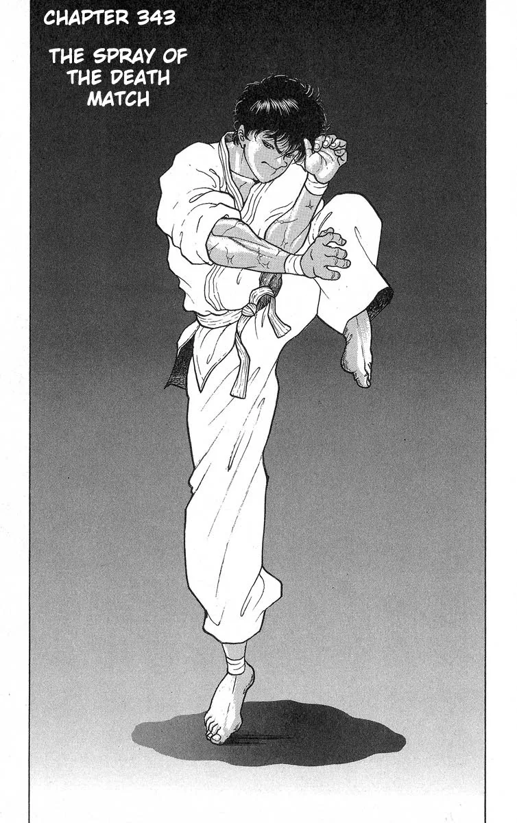 Read Grappler Baki Chapter 343 - The Spray of the Death Match Online