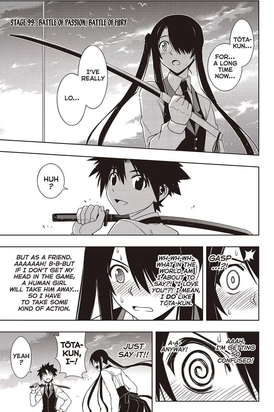 Read UQ HOLDER! Chapter 99 Online