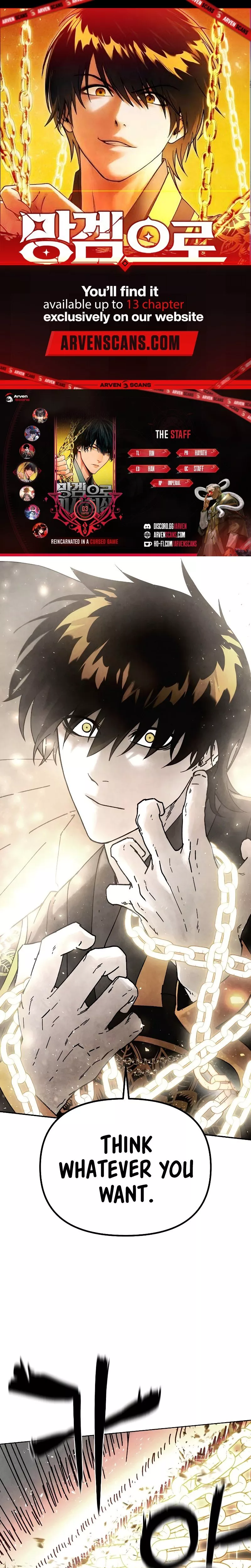 Read Reincarnated into a Cursed Game Chapter 3 Online