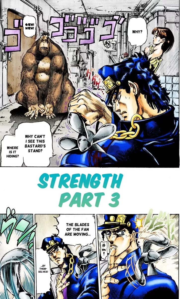 Read JoJo’s Bizarre Adventure Part 3: Stardust Crusaders Chapter 19 - Strength Part 3 Online