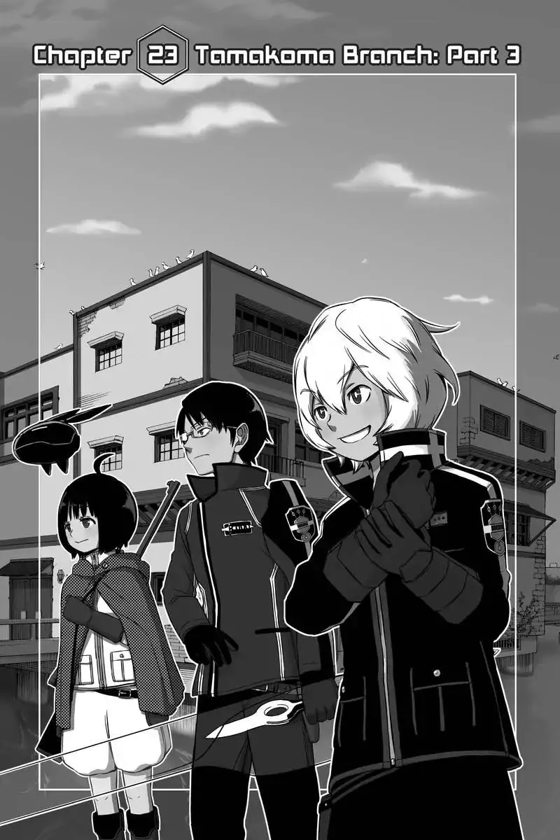 Read World Trigger Chapter 23 - Tamakoma Branch: Part 3 Online