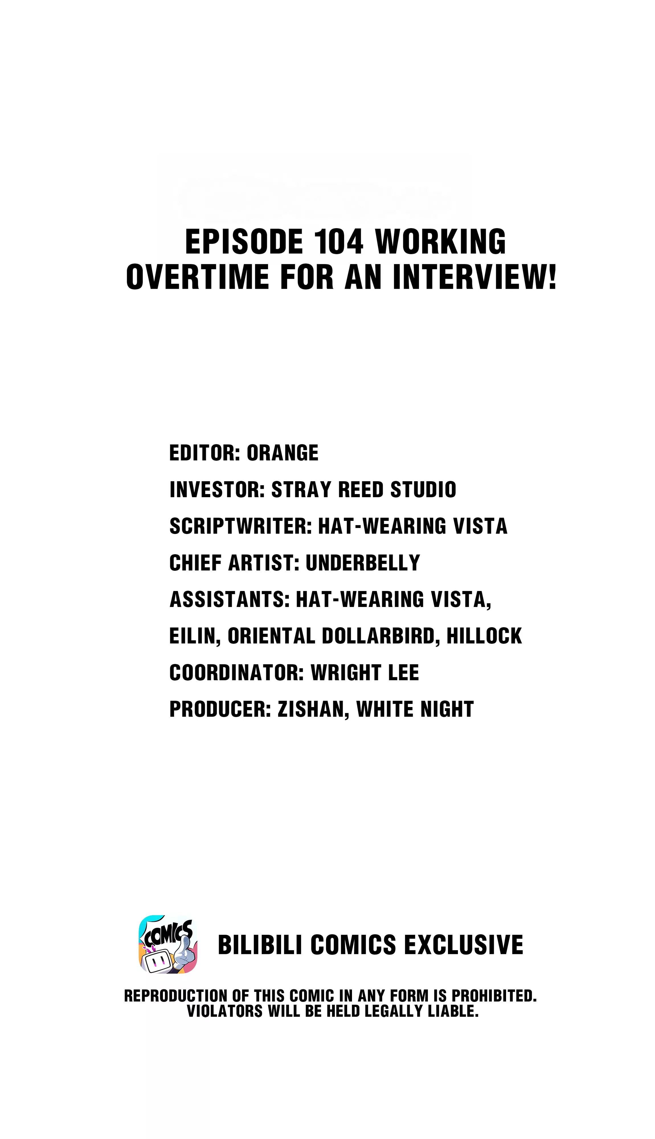 Read Working Overtime to Destroy the World! Chapter 104 - Working Overtime for an Interview! Online