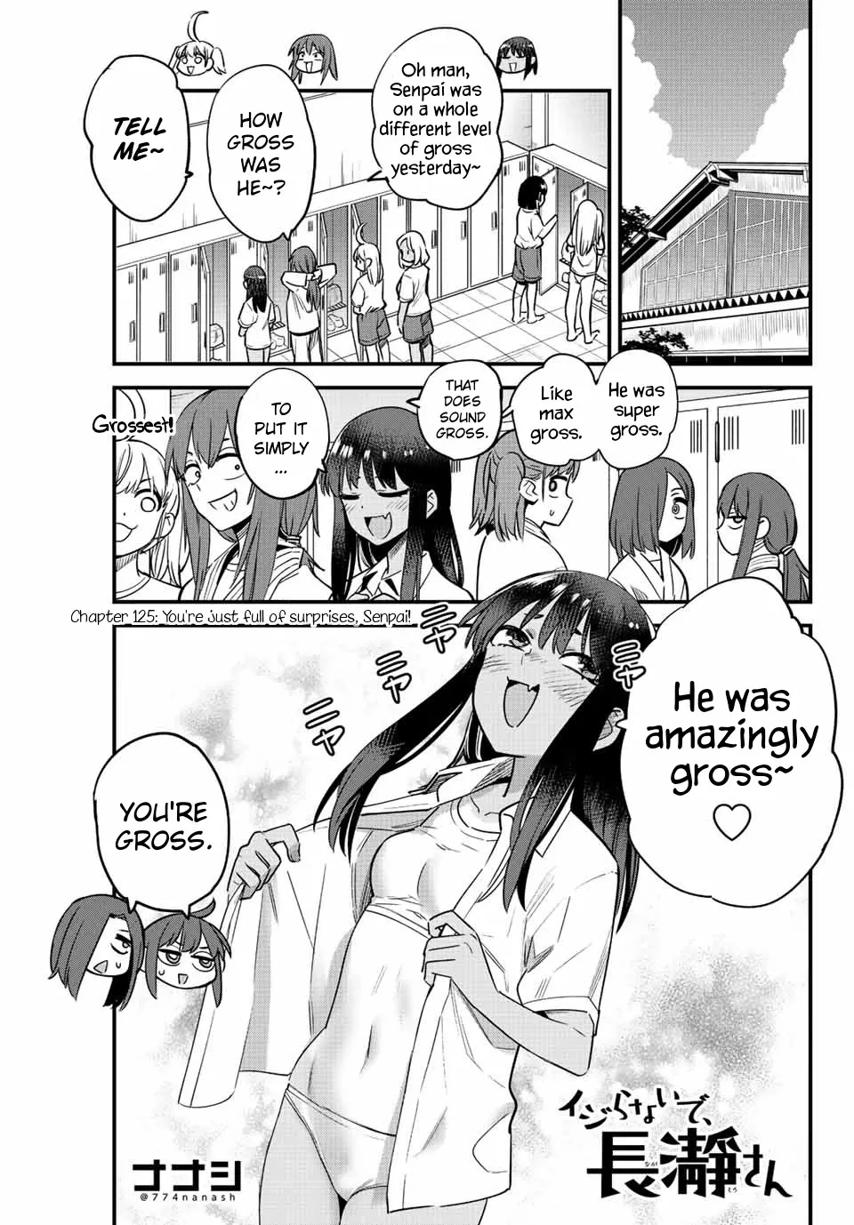 Read Please don’t bully me, Nagatoro Chapter 125 - You're just full of surprises, Senpai! Online