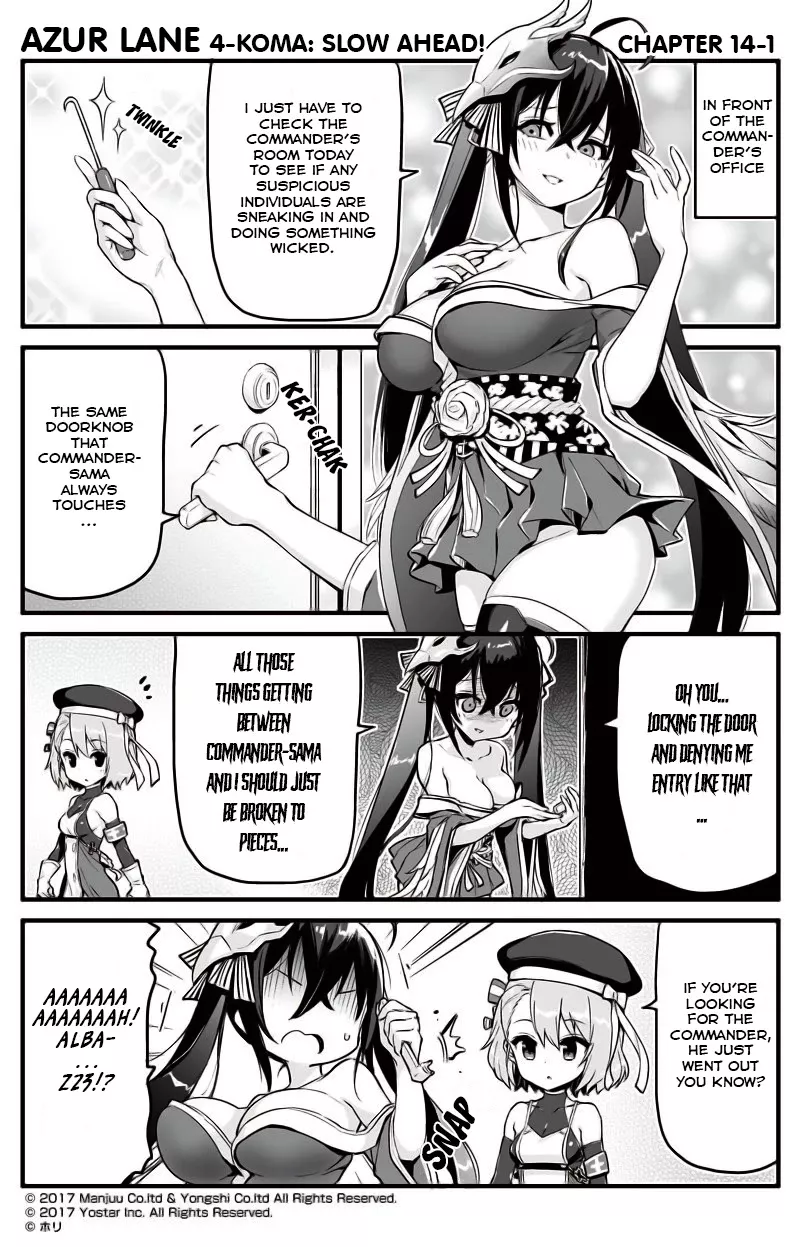 Read Azur Lane 4-koma: Slow Ahead Chapter 14 Online