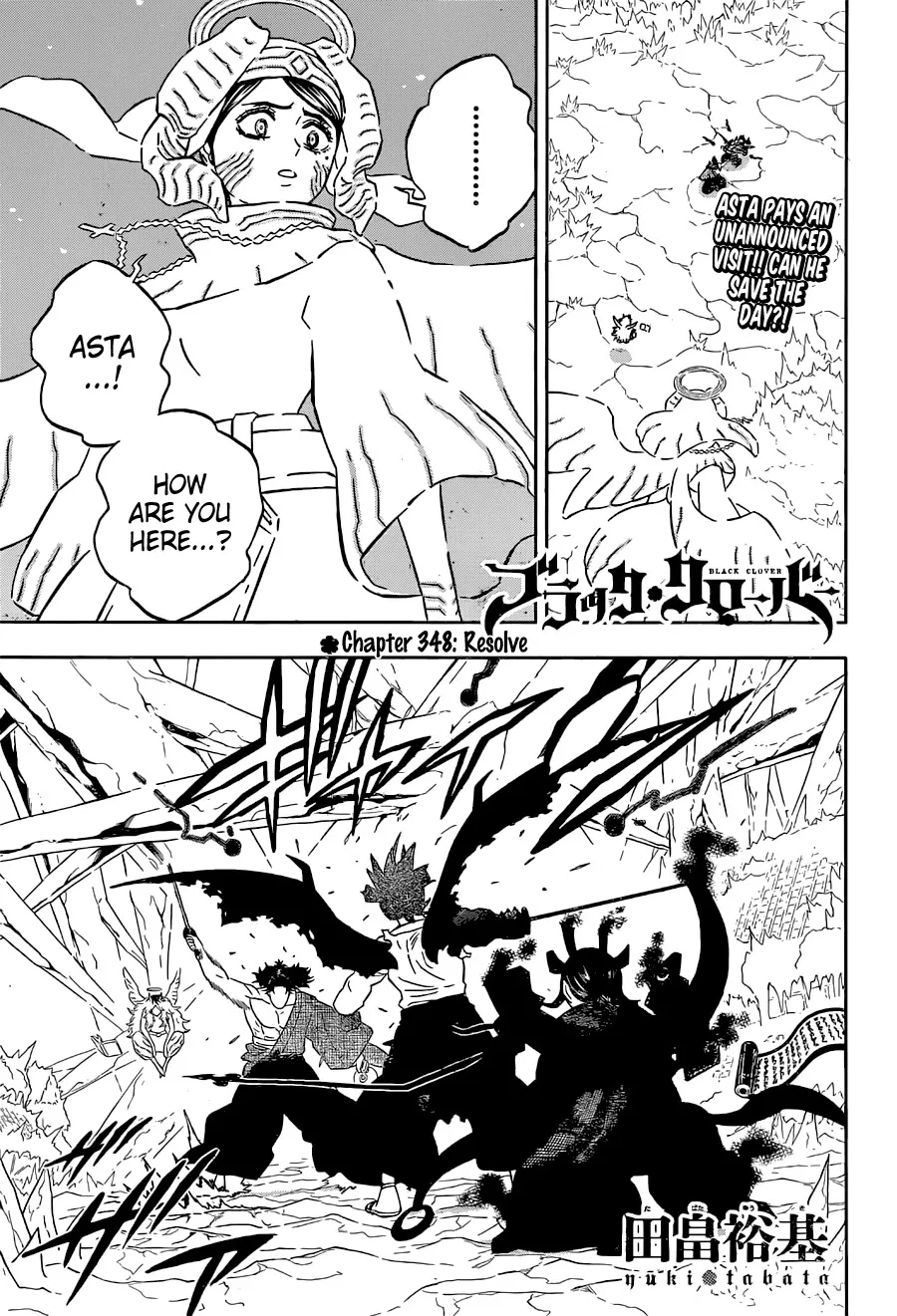 Read Black Clover Chapter 348 - Resolve Online