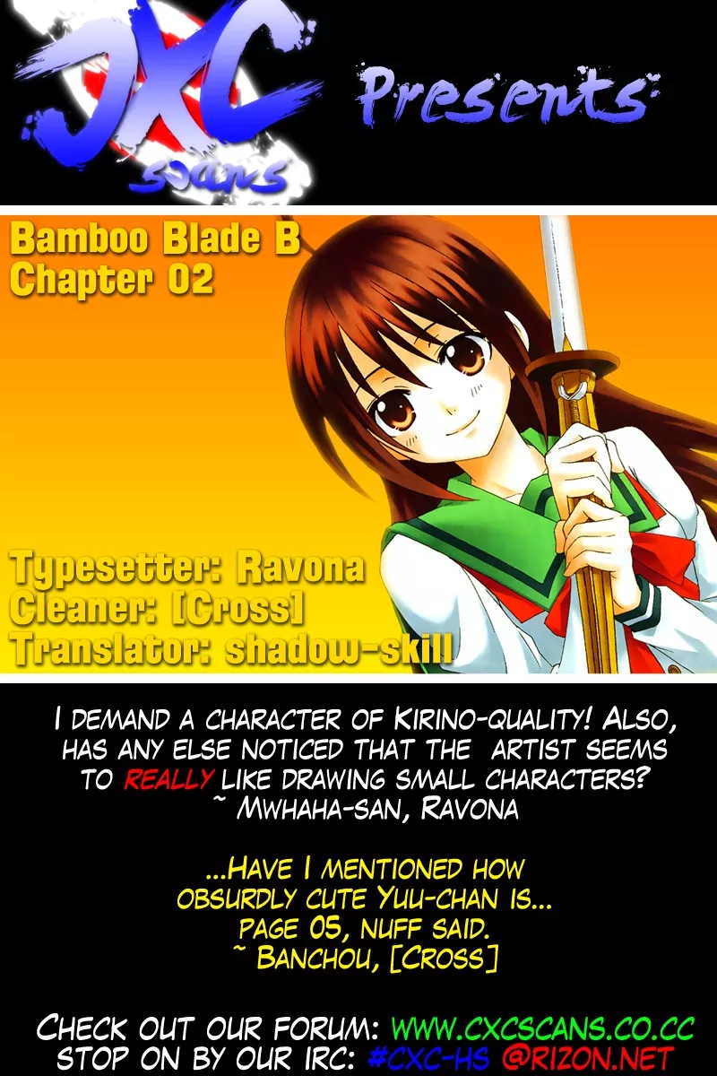 Read Bamboo Blade B Chapter 2 - Yuu Choosing a Club Online