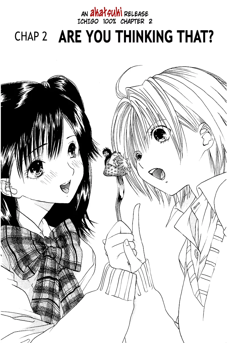 Read Ichigo 100% Chapter 2 - Are You Thinking Of That Online