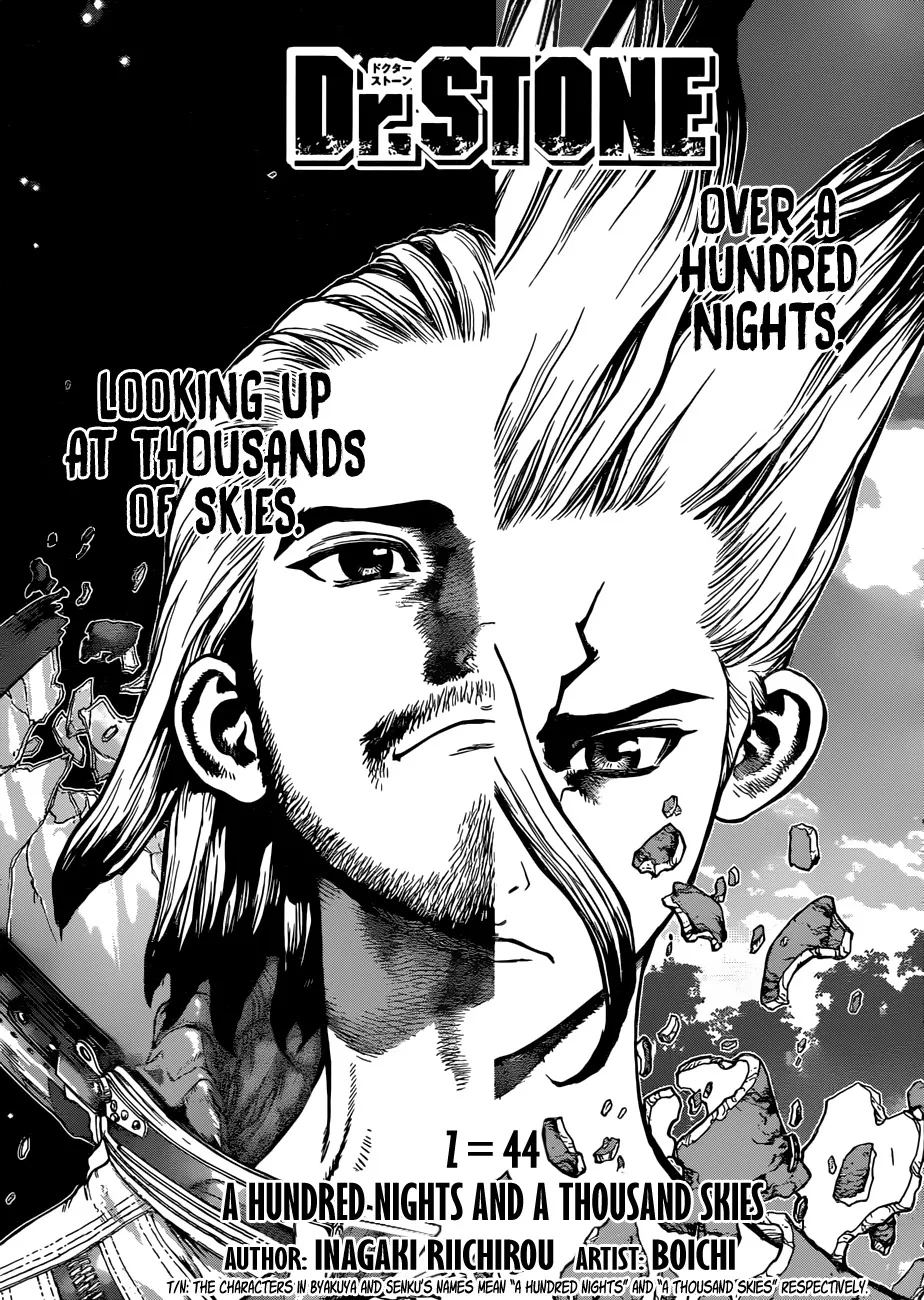 Read Dr. Stone Chapter 44 Online