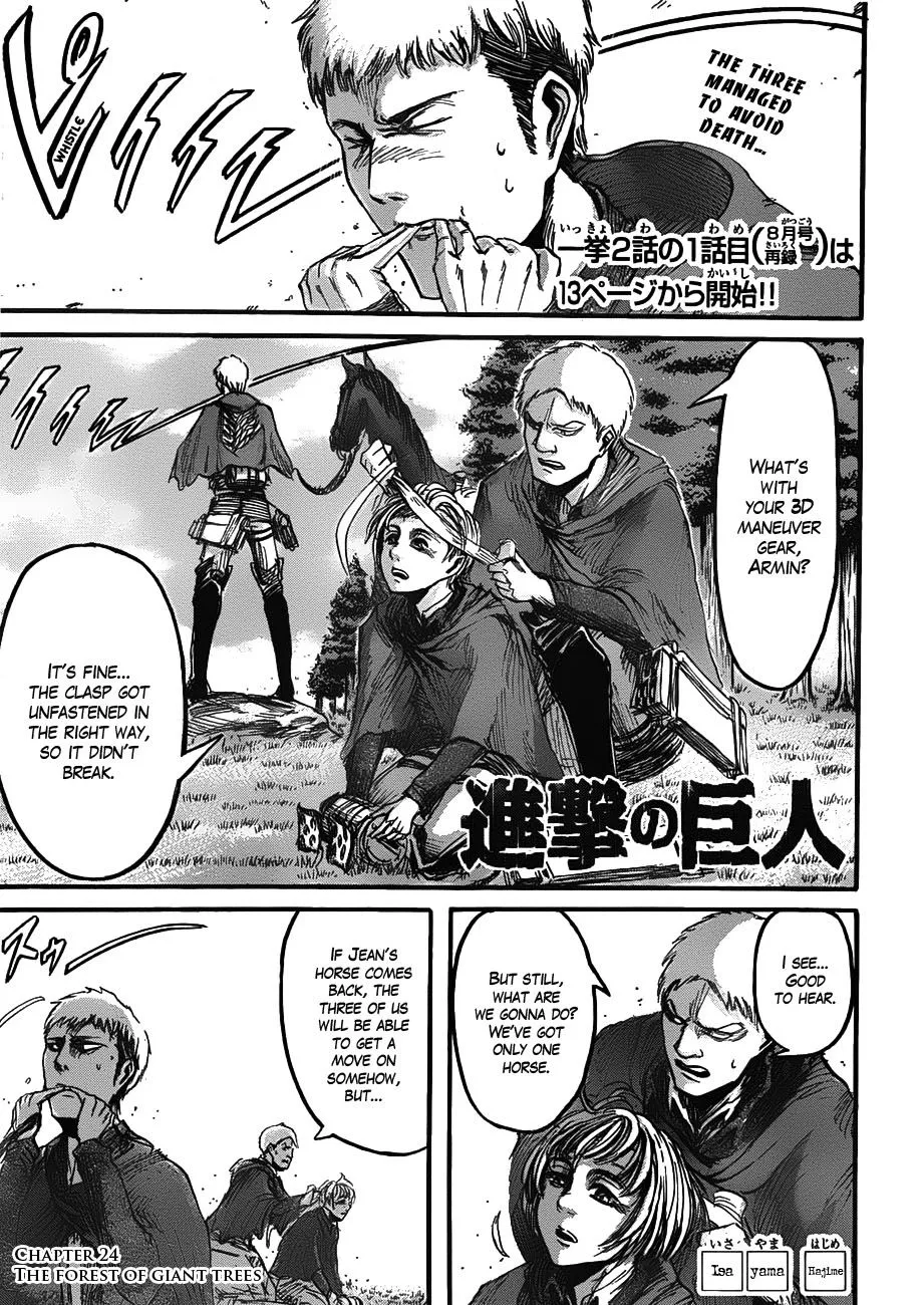 Read Attack on Titan Chapter 24 Online