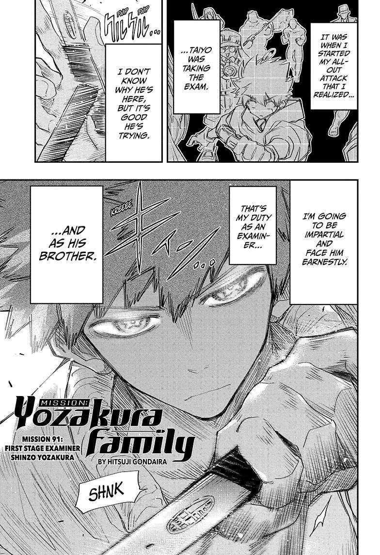 Read Mission: Yozakura Family Chapter 91 Online