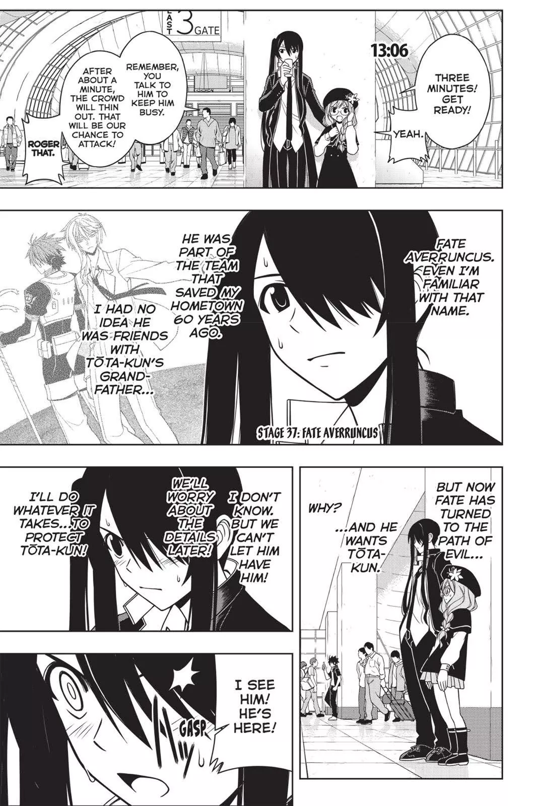 Read UQ HOLDER! Chapter 37 Online