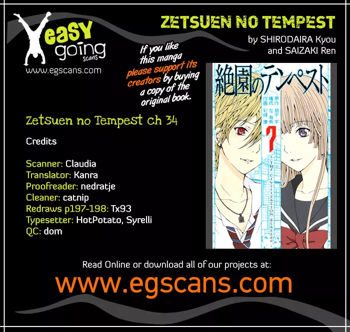 Read Zetsuen no Tempest Chapter 34 - Whodunnit Online