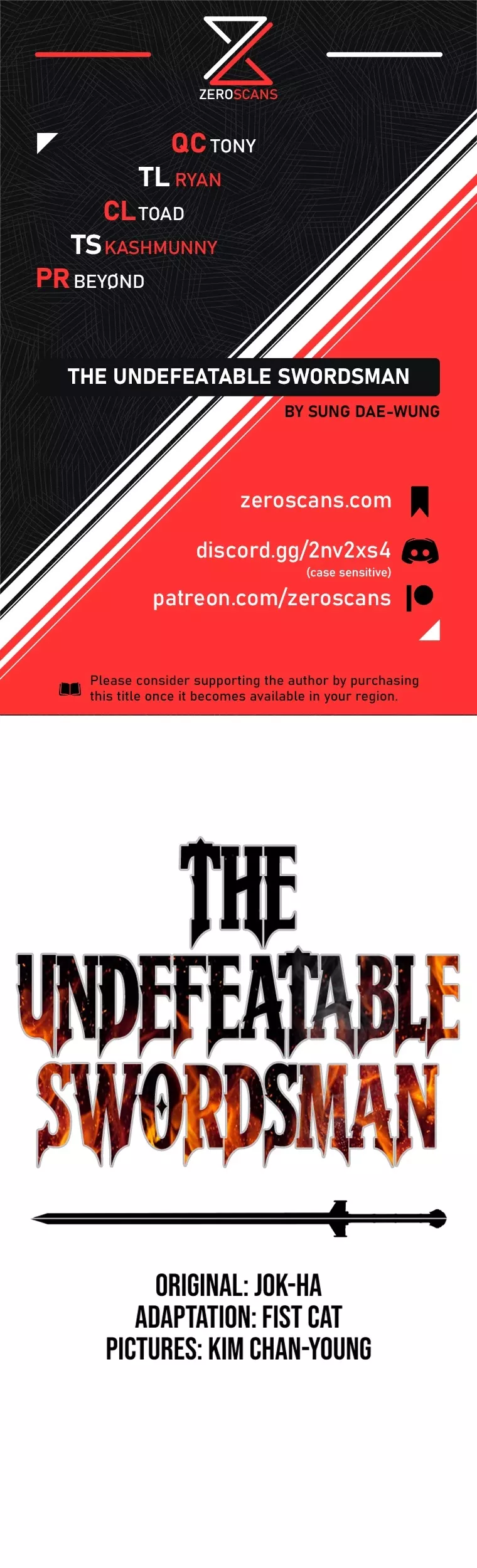 Read The Undefeatable Swordsman Chapter 94 Online