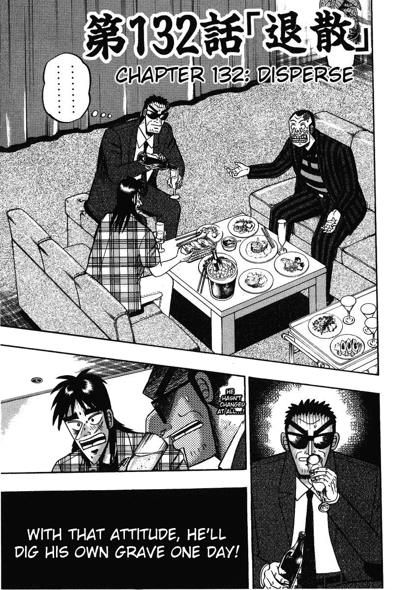 Read Gambling Heathen Kaiji – Kaiji Part 2 Chapter 132 - Disperse Online