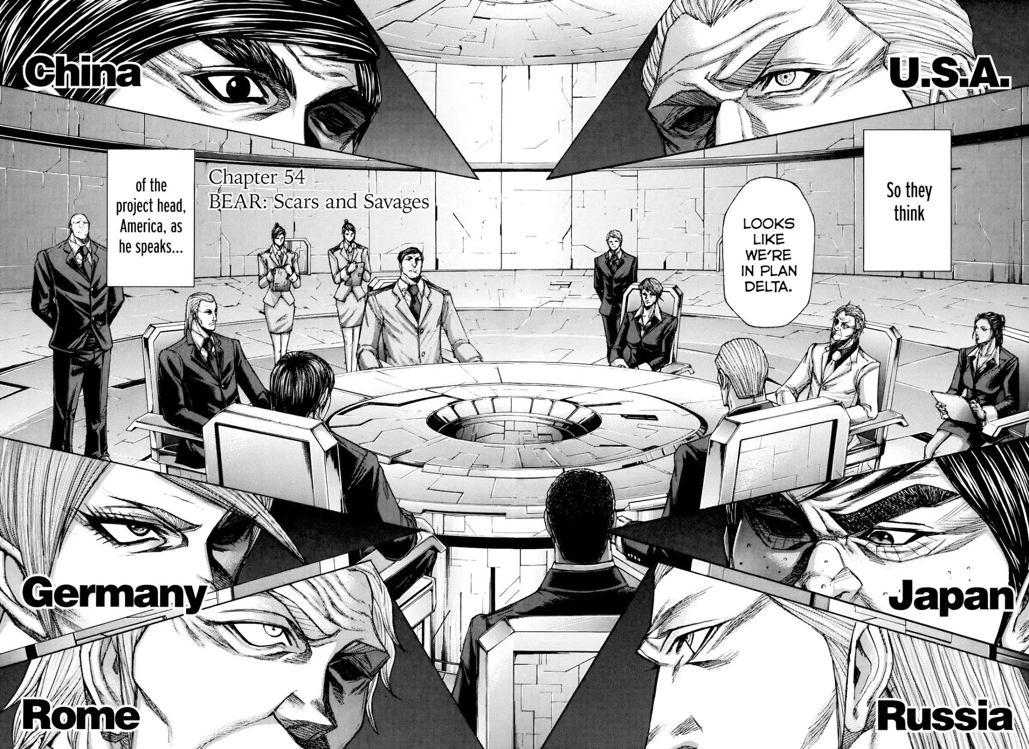 Read Terra Formars Chapter 54 - BEAR Scars and Savages Online