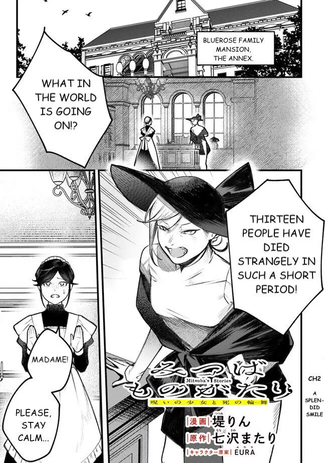 Read Mitsuba Monogatari: Noroi no Shoujo to Shi no Rondo Chapter 2 - A Splendid Smile Online