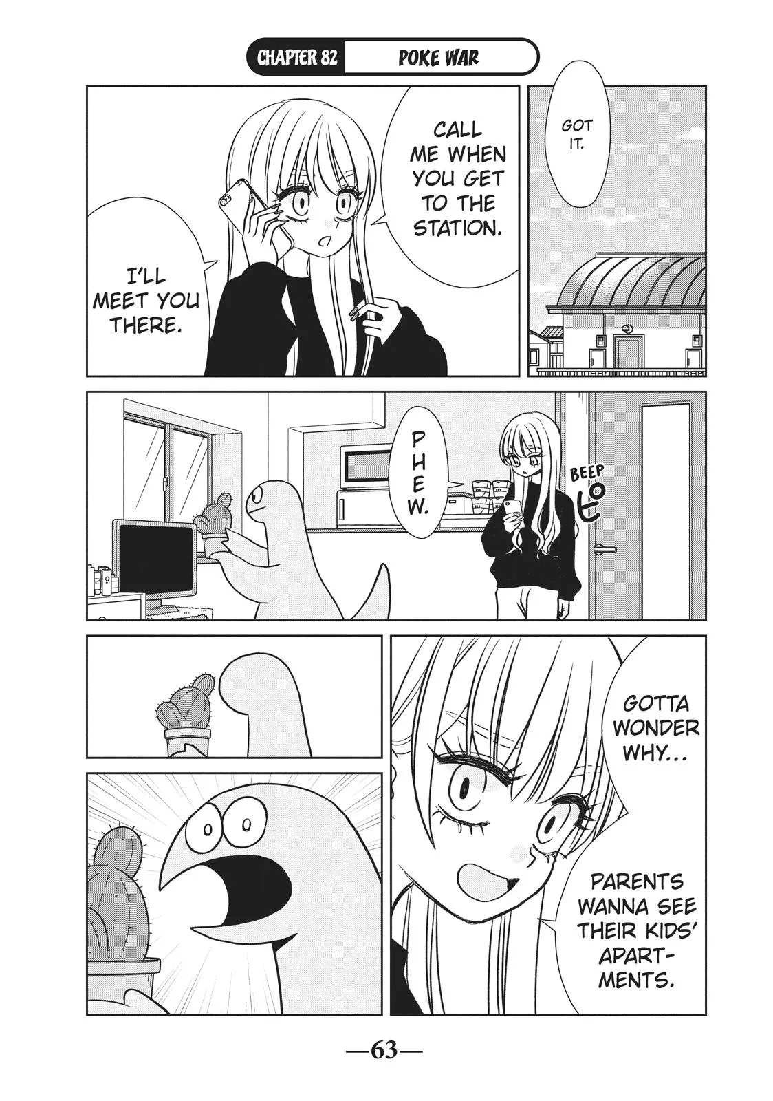 Read My Roomie Is a Dino Chapter 82 Online