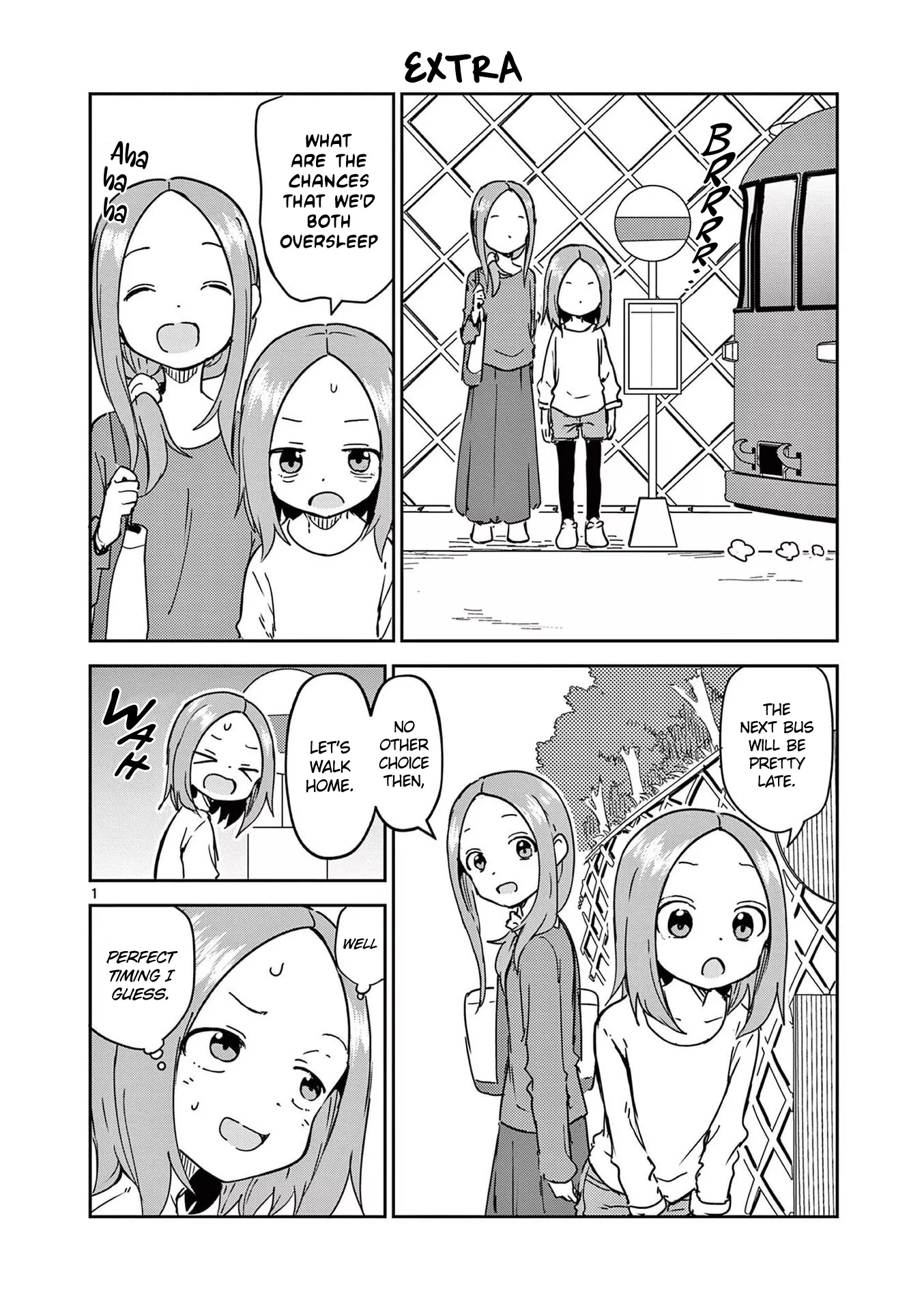 Read Karakai Jouzu no (Moto) Takagi-san Chapter 246.5 - Omake Online