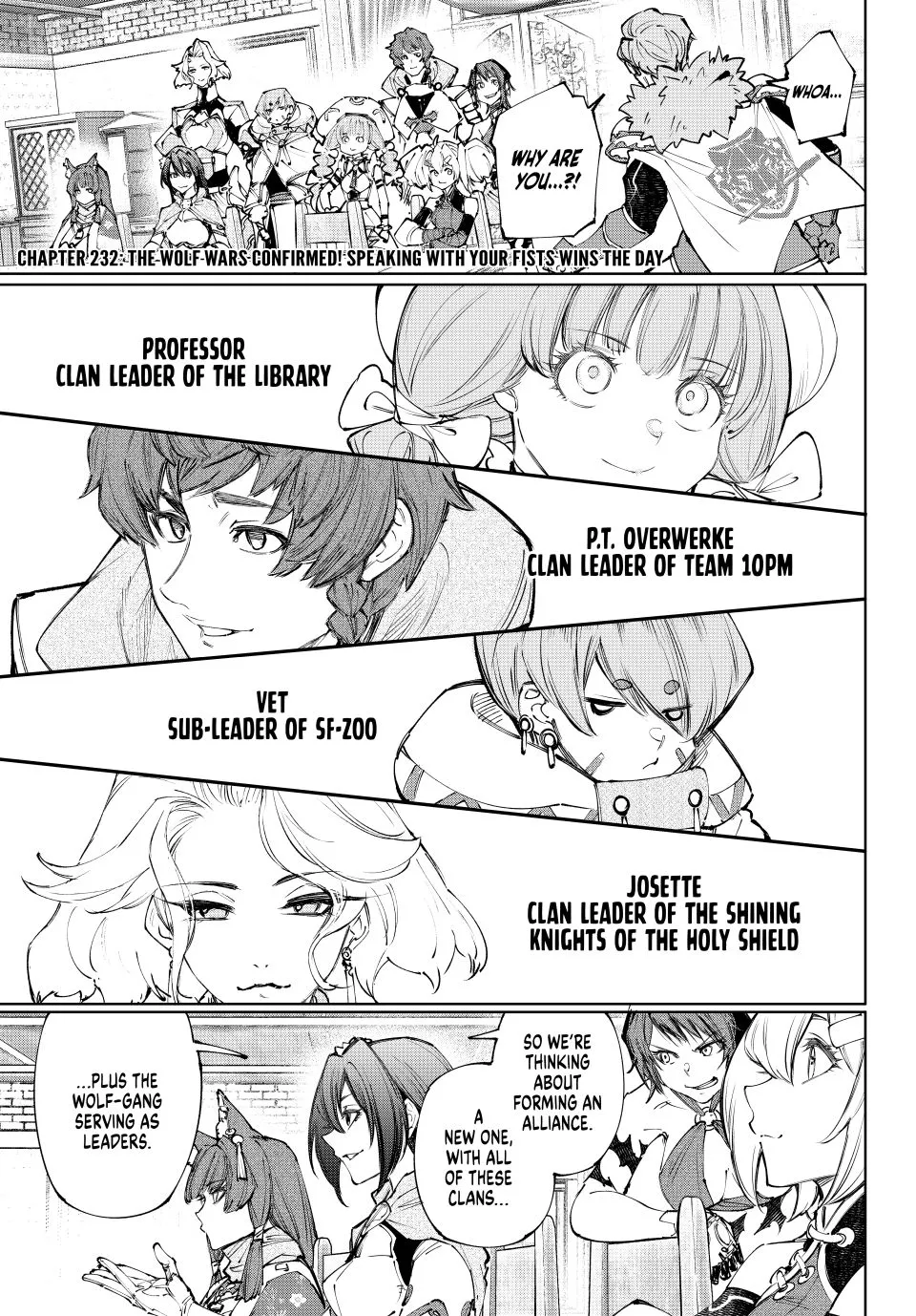 Read Shangri-La Frontier ~ Kusoge Hunter, Kamige ni Idoman to su~ Chapter 232 - The Wolf Wars Confirmed! Speaking With Your Fists Wins the Day Online
