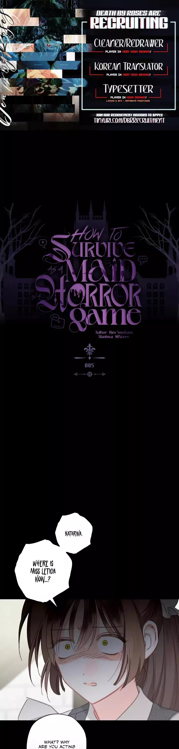 Read How to Survive as a Maid in a Horror Game Chapter 5 Online