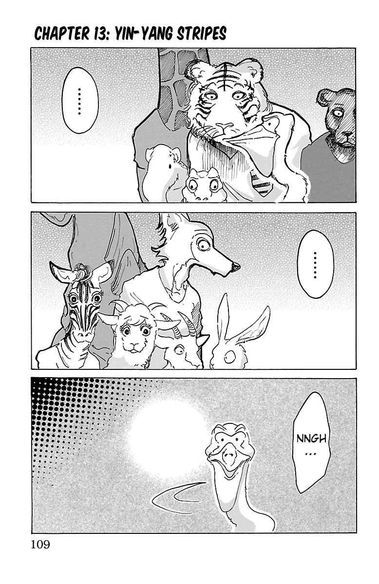 Read Beastars Chapter 13 - Ying-Yang Stripes Online