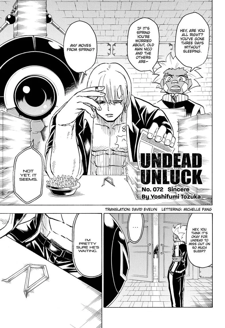 Read Undead + Unluck Chapter 72 Online