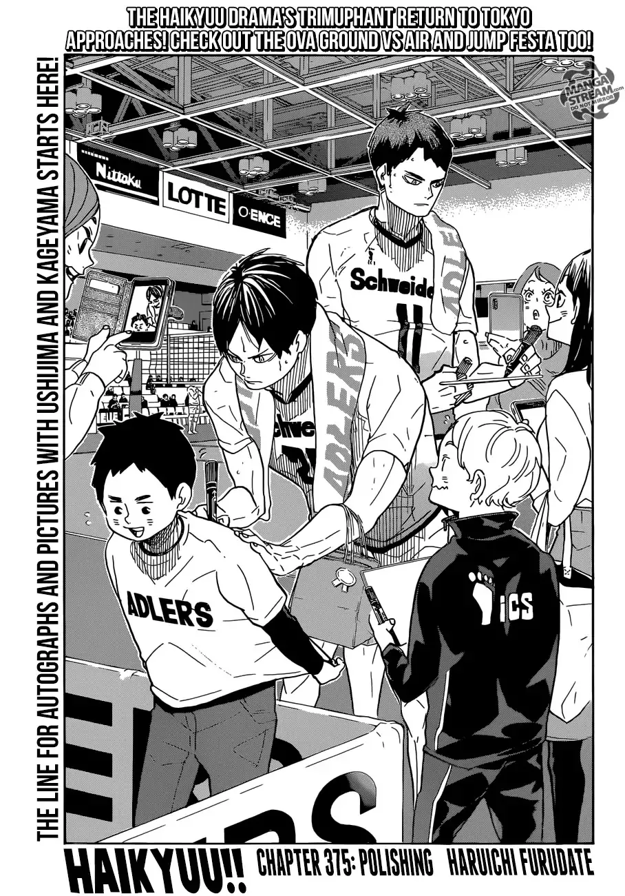 Read Haikyu!! Chapter 375 - Polishing Online