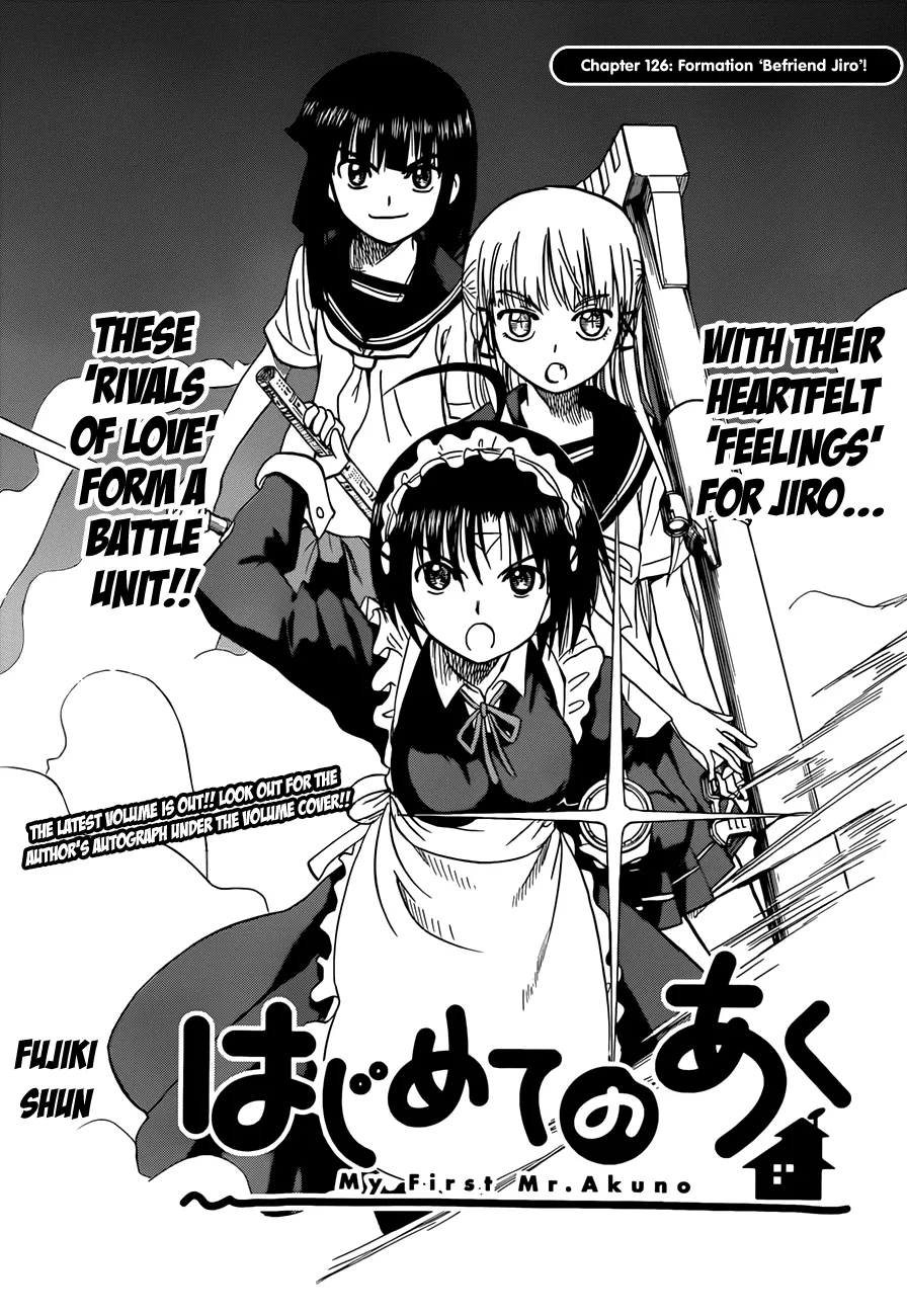 Read Hajimete no Aku Chapter 126 - Formation 'Befriend Jiro' Online