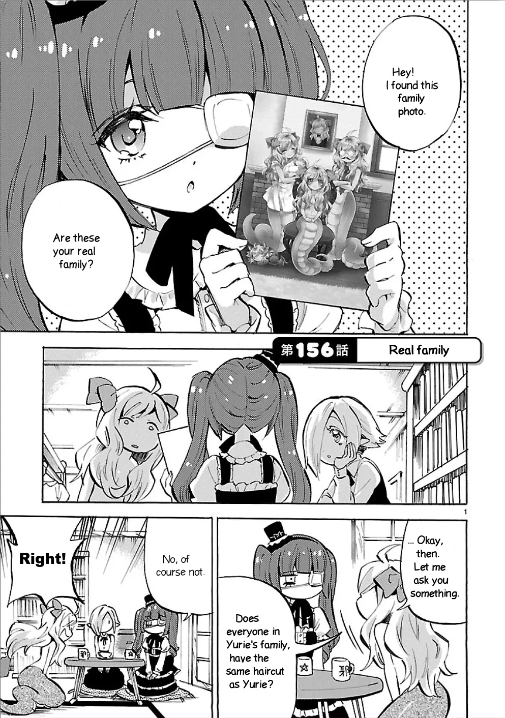 Read Jashin-chan Dropkick Chapter 156 - Real family Online