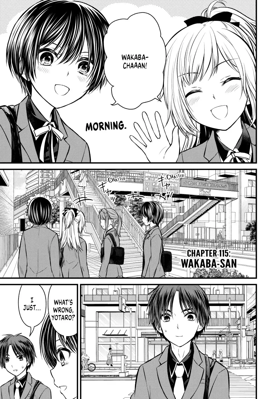 Read Ojousama no Shimobe Chapter 115 Online