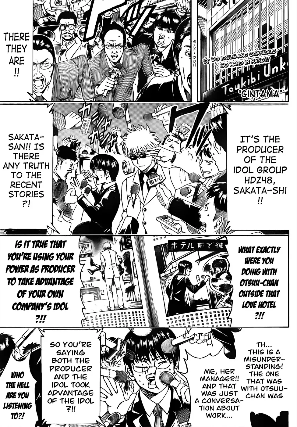 Read Gintama Chapter 447 - Wash Your Hands Before Handshakes Online