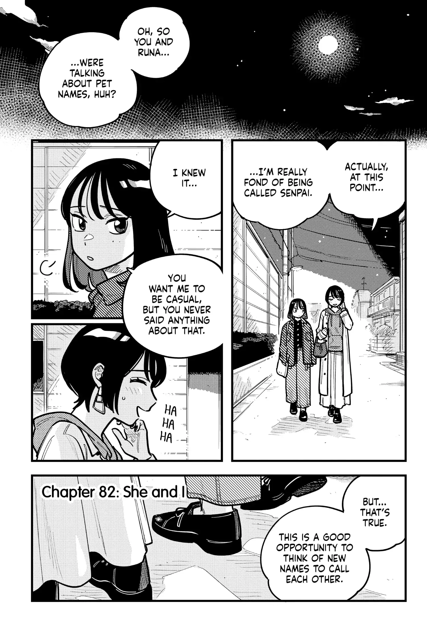 Read How Do We Relationship? Chapter 82 - She and I Online